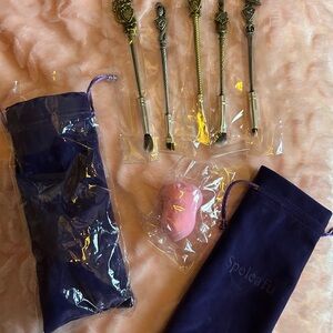 2 sets of 6-piece Harry Potter makeup brushes, NWT